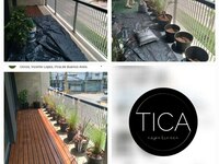 Diseño de balcon en Cafe TICA EXPERIENCE en Olivos, Buenos Aires
